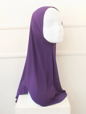 Ayzah Kids Scarf Purple