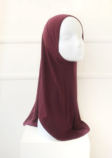 Ayzah Kids Scarf Maroon