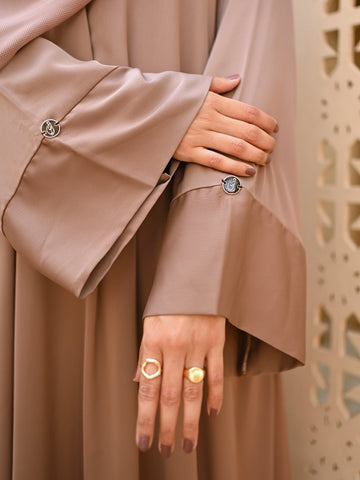 Raha Everyday Luxe Abaya Taupe