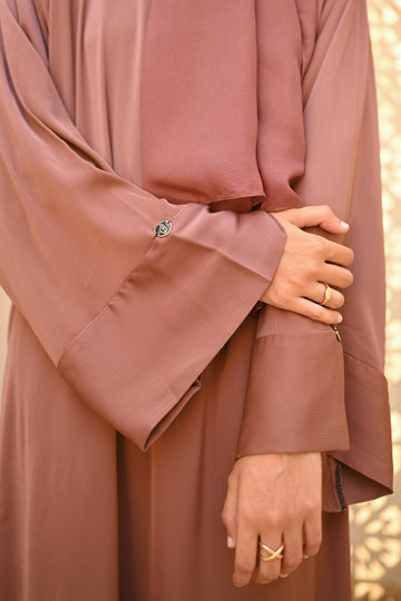Raha Everyday Luxe Abaya Terracotta