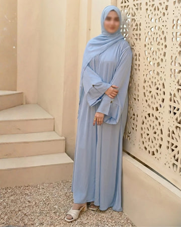 Raha Everyday Luxe Abaya Sky Blue