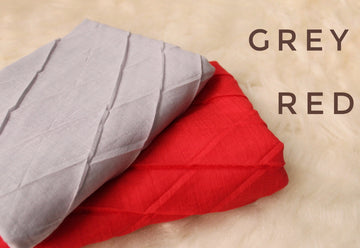 Rhombus Grey & Red