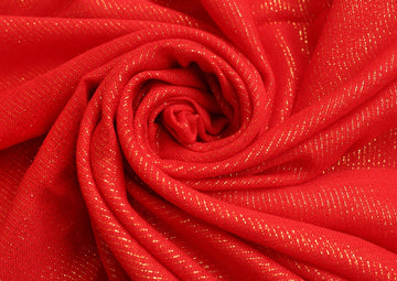 Lurex Shimmer Red