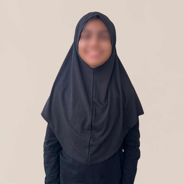 Ribbed Jersey Black (3-6 Years)