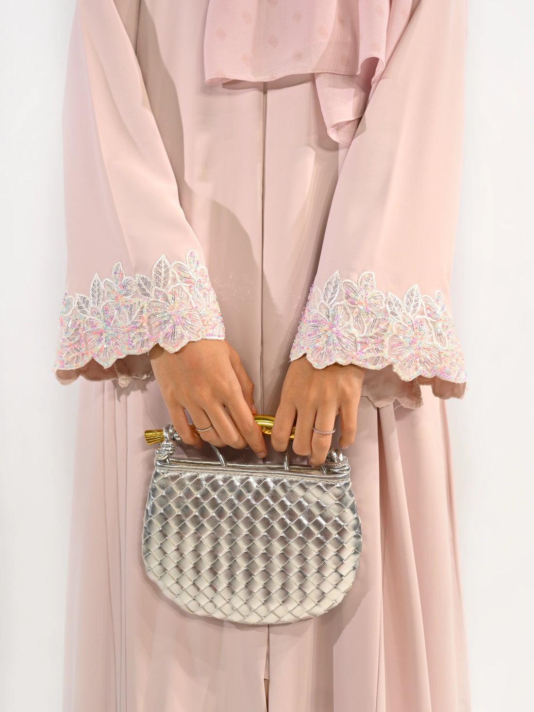 Bloom Abaya Pink