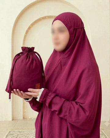 Lawn | Zenia Namaz Chadar Maroon