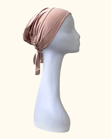 Bamboo Tie Back Rose Beige