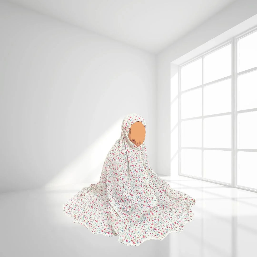 Kids Namaz Chadar Without Sleeve (10-13 years)