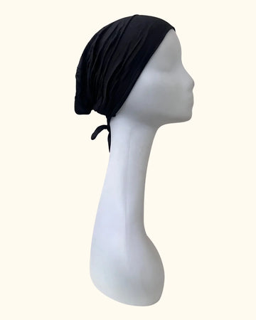 Bamboo Tie Back Black