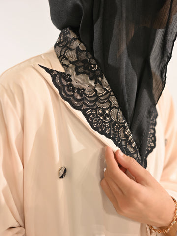Chantilly Lace Abaya