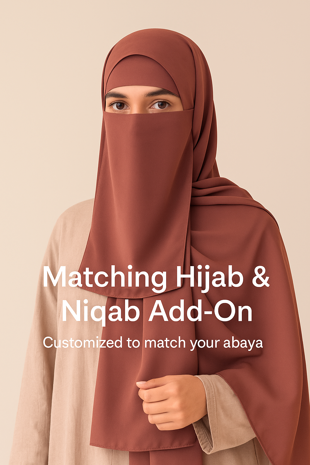 Matching Niqab & Hijab Set
