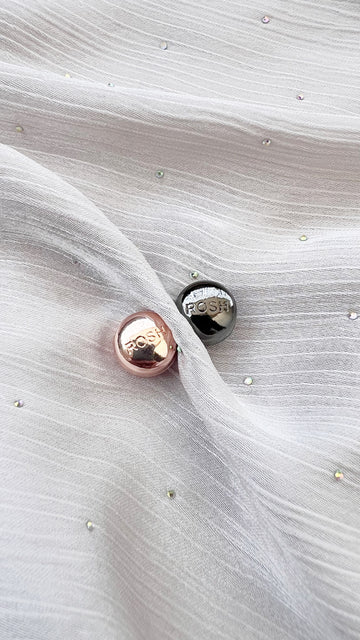 Signature Hijab Magnets Rosegold & Black