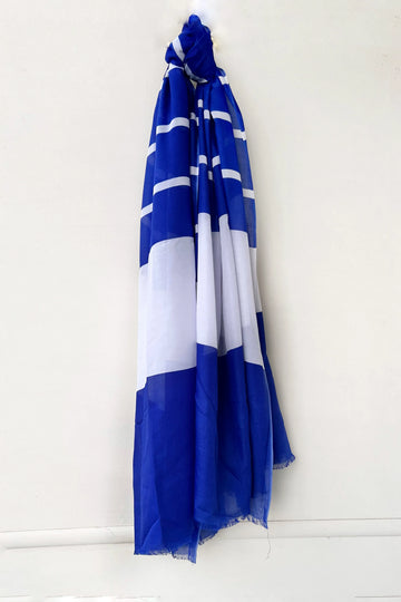 Turkish Striped Printed Hijab