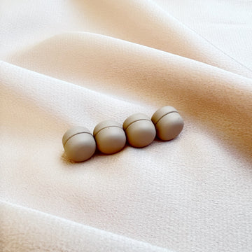 Mocha Round Muted Magnets