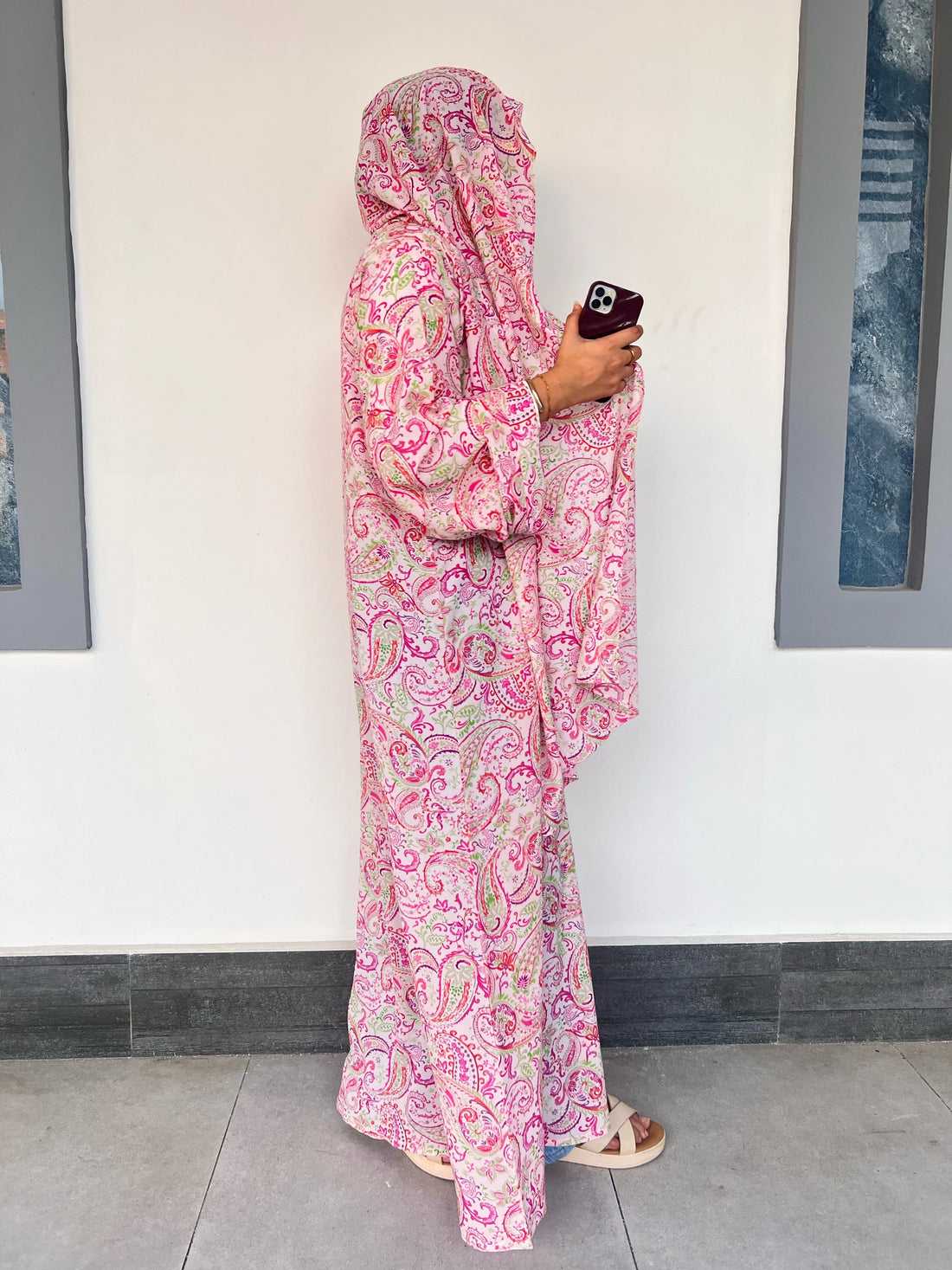 Paisley Blush Kimono