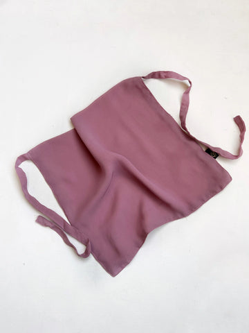 Raspberry Tie Back Niqab