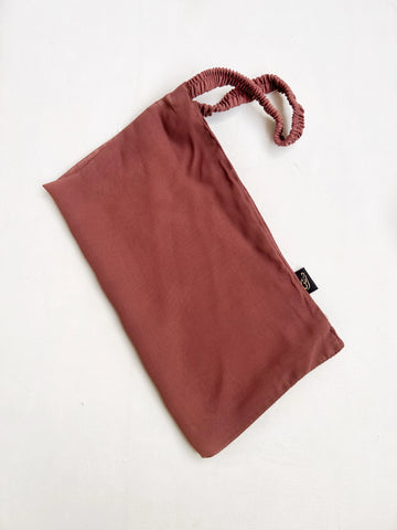 Terracotta Elastic Niqab