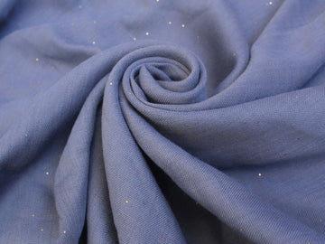 Glitter Lawn Hijab Denim