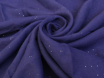 Glitter Lawn Hijab Blue