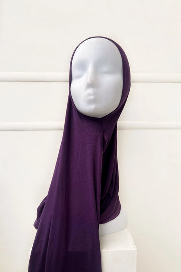 CloudFit Instant Hijab Eggplant