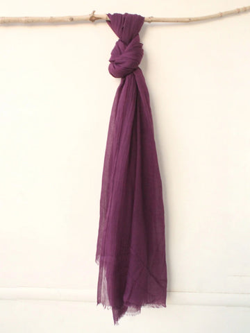 Feather Lawn Hijab Purple