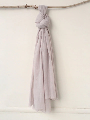 Feather Lawn Hijab Warm Grey