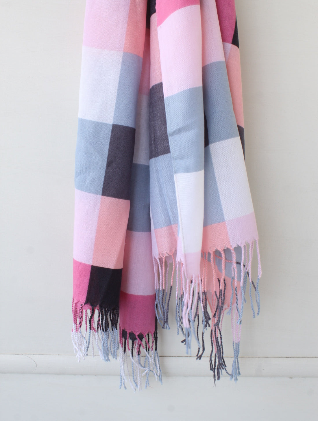 Chequered Fall Print Hijab