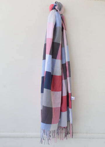 Chequered Fall Print Hijab