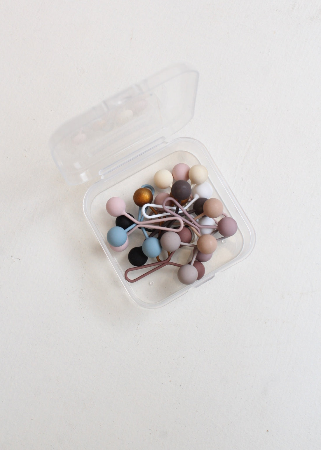Matte Clip Pins Multi