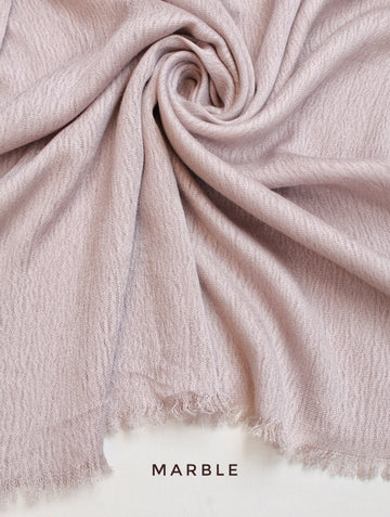 Crinkle Modal Hijab Marble