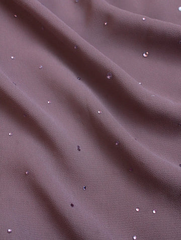Zareen Diamante Hijab Grape