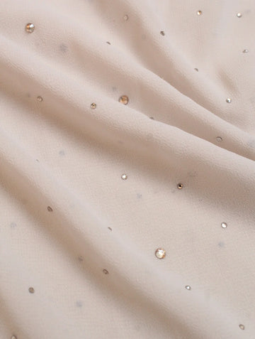 Zareen Diamante Hijab Beige