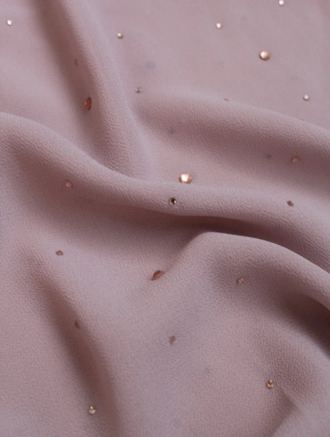 Zareen Diamante Hijab Raspberry Cream