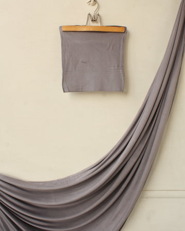 Jersey Hijab & Cap Matching Set Graphite