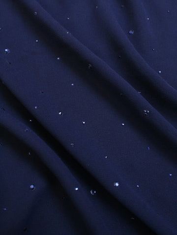Zareen Diamante Hijab Navy