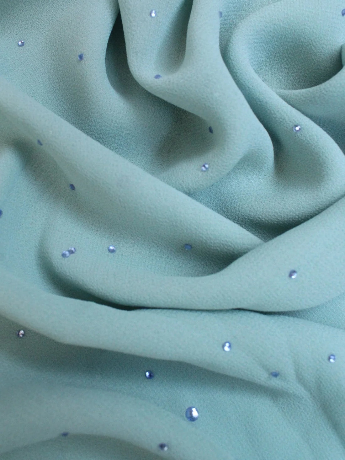 Zareen Diamante Hijab Seagreen