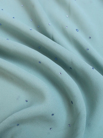 Zareen Diamante Hijab Seagreen