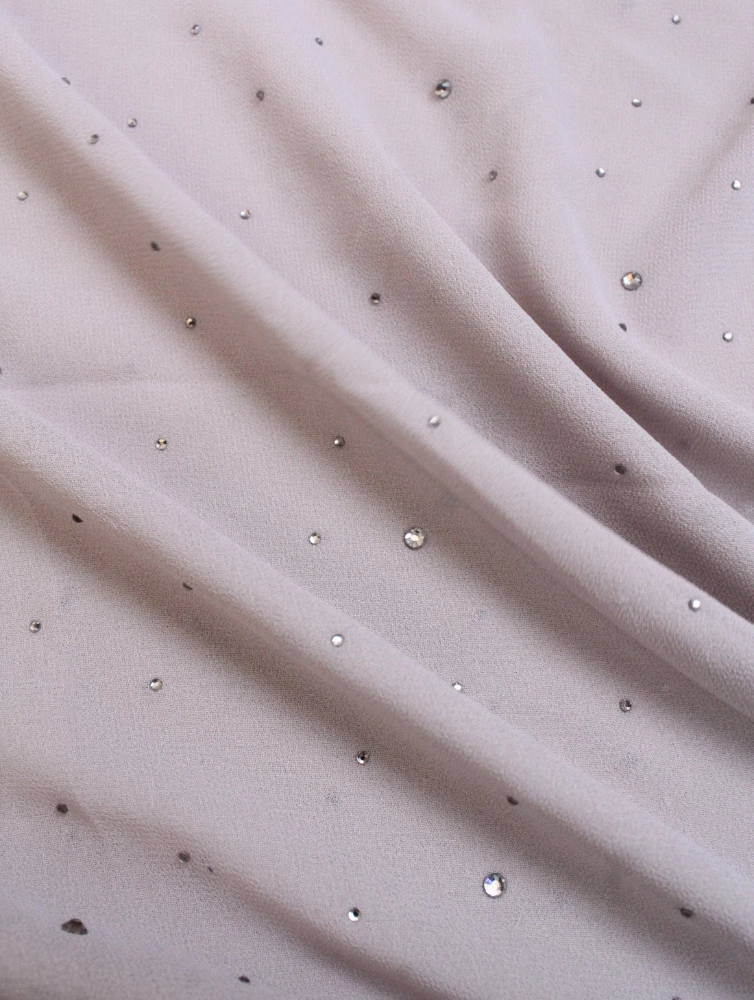 Zareen Diamante Hijab Sand
