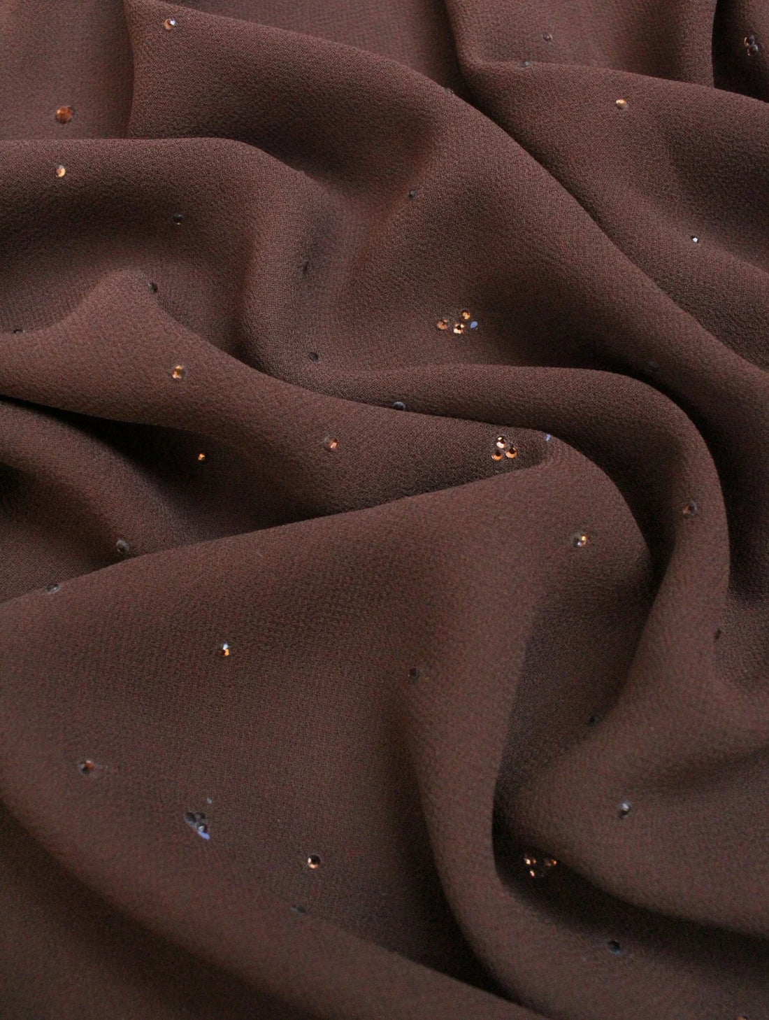 Zareen Diamante Hijab Brown