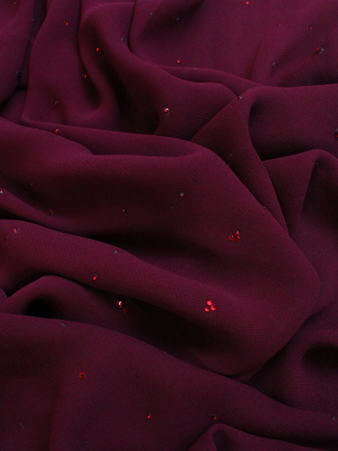 Zareen Diamante Hijab Plum