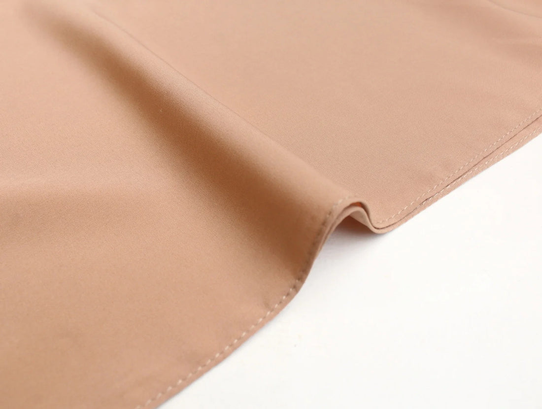 Liquid Jersey Hijab Caramel