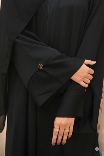 Raha Everyday Luxe Abaya Black