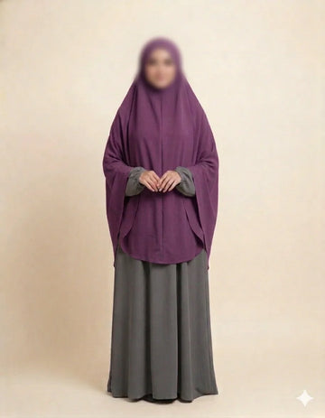 Ladies Ahram/Scarf Mauve