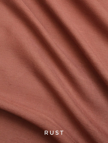 Premium Modal Hijab Rust