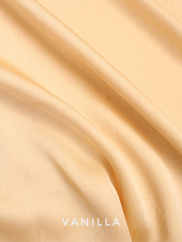 Luxe Silk Hijab Vanilla