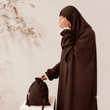 Zenia Namaz Chadar Chocolate